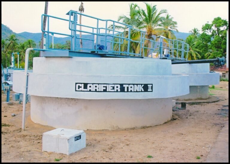 Clarifier Tank at 300KLD STP SEABIRD, Karwar, Karnataka